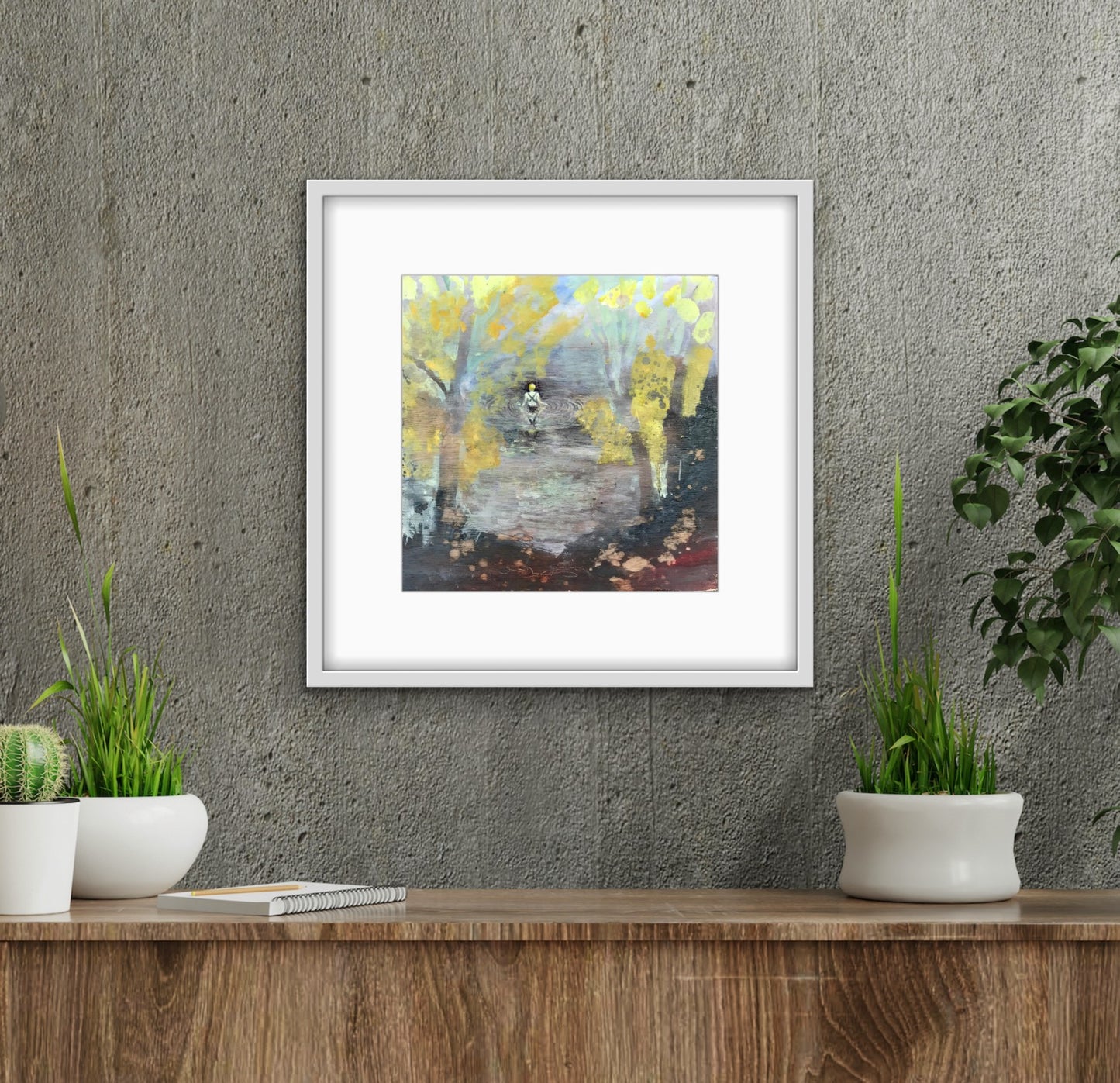 Wild Swimmer: Autumn - Print on Fine Art Paper