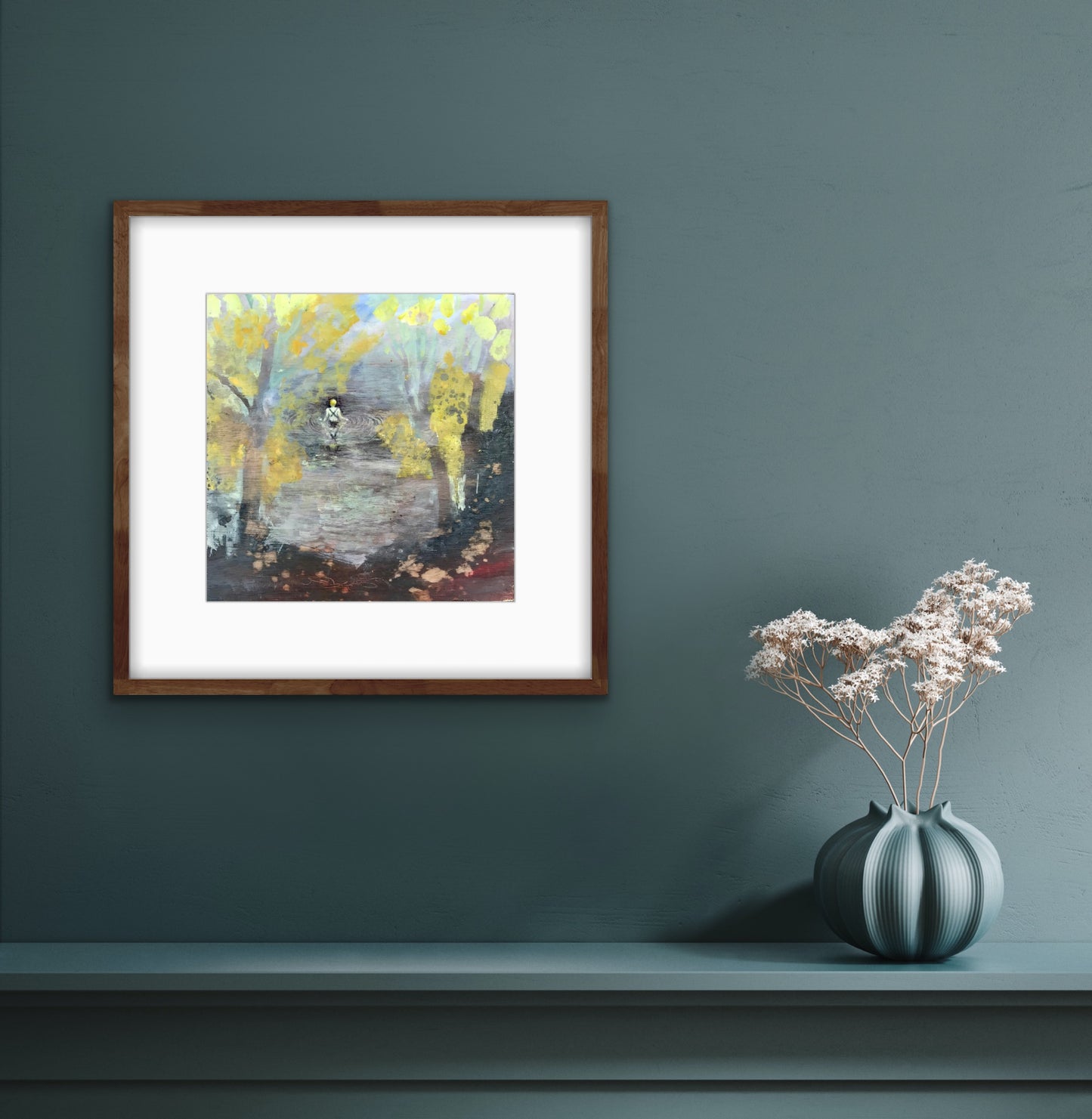 Wild Swimmer: Autumn - Print on Fine Art Paper