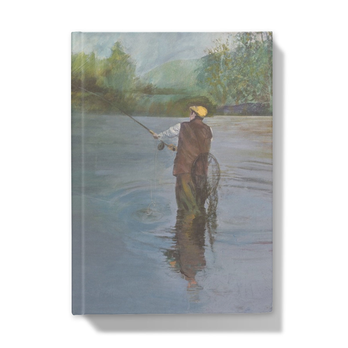 The Salmon Fisherman Hardback Journal